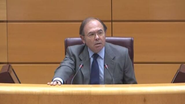 El presidente del Senado, Pío García-Escudero