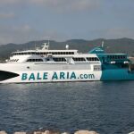 El ferry accidentado en una de sus travesías