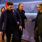 El diputado Gabriel Rufián, con el que el autor ha estado, por una vez, de acuerdo / Foto: Alberto R. Roldán
