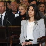 La policía local Raquel Gago, una de las tres acusadas por el crimen de la presidenta de la Diputación de León, Isabel Carrasco