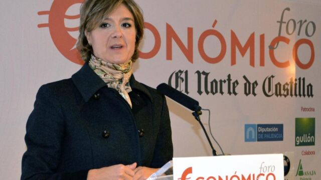 La ministra de Agricultura, Alimentación y Medio Ambiente, Isabel García Tejerina, en un acto celebrado la semana pasada