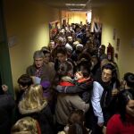 Aglomeraciones para votar