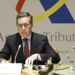 El director general de la Agencia Tributaria, Santiago Menéndez, ha presentado hoy el Plan de Control Tributario 2017 de la AEAT.