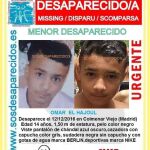 Omar El Hajoul desapareció el pasado lunes