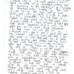 La carta de la pequeña Chloe Bridgewater