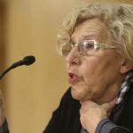 La alcaldesa de Madrid, Manuela Carmena