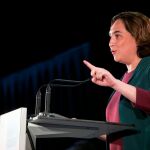 La alcaldesa de Barcelona, Ada Colau
