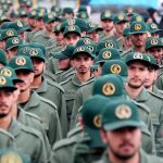 Decenas de efectivos de la Guardia Revolucionaria iraní