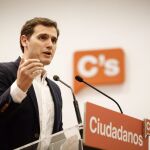 El presidente de Ciudadanos (C’s), Albert Rivera