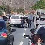 Momento de la detención de Guaidó