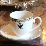 Tomando café con la princesa Gesine Doria Pamphilj y su marido Massimiliano Floridi, en su palacio de Roma