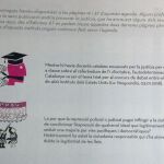 Imagen de la agenda donde aparece la polémica ilustración