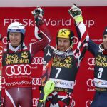Marcel Hirscher reinó en la estación eslovena de Kranjska Gora
