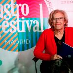 Carmena, durante la apertura del Gastrofestival