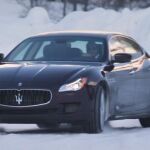 Sentir la deportividad y la elegancia de Maserati Quattroporte en la nieve no os dejará indiferentes