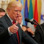 El presidente de EE UU, Donald Trump