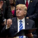 El presidente estadounidense, Donald Trump