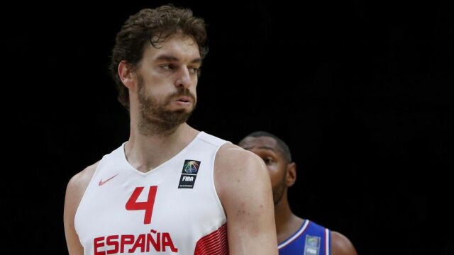 El pívot de la selección española Pau Gasol