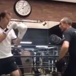 Lopetegui se subió a un ring de boxeo / YouTube