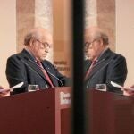 Artur Mas y el conseller de Economía de la Generalitat, Andreu Mas-Colell,