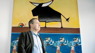 Jes&uacute;s Cimarro, presidente de la asociaci&oacute;n de teatros de Madrid, dirige los de Bellas Artes y La Latina / Foto: Luis D&iacute;az