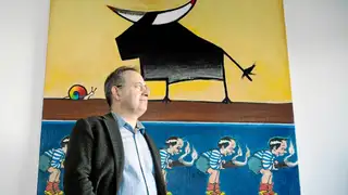 Jesús Cimarro, presidente de la asociación de teatros de Madrid, dirige los de Bellas Artes y La Latina / Foto: Luis Díaz Jesús Cimarro, presidente de la asociación de teatros de Madrid, dirige los de Bellas Artes y La Latina / Foto: Luis Díaz