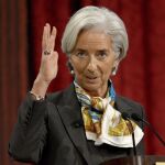 Christine Lagarde, directora gerente del FMI