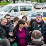 La nueva política ya asoma la patita, como pudo verse en el mitin que reventó un grupo de taxistas