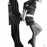 Brian Jones junto a su entonces novia Anita Pallenberg, en una imagen de los 60