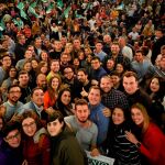 Asistentes al mitin del PSOE. Foto: PSOE