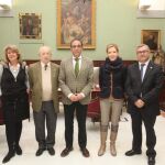 Visita de los responsables de Civisur al Rector de la US