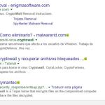 Numerosas páginas se ofrecen a combatir a Cryptowall, uno de los malwares más peligrosos