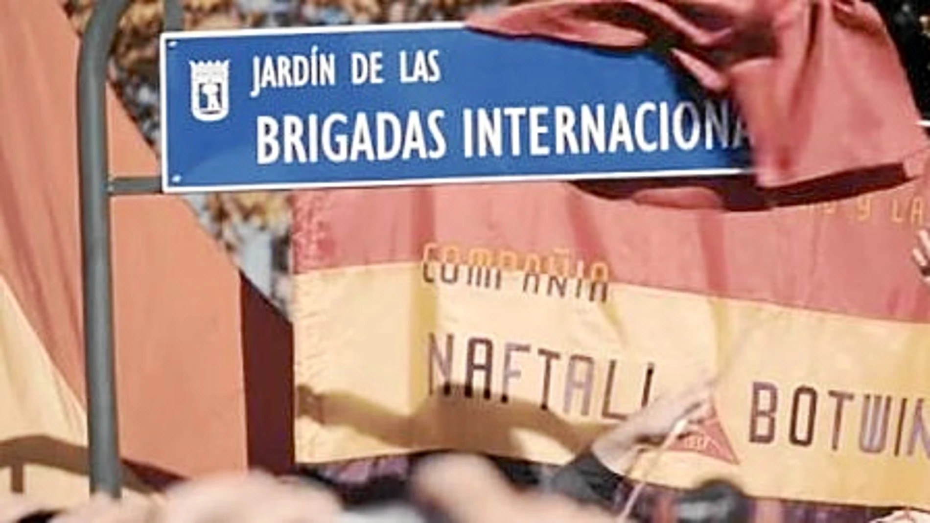 Un jardín recibió el nombre de las Brigadas Internacionales en Vicálvaro (Madrid) en 2016