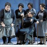 Una escena del clásico de Lorca, en La Zarzuela