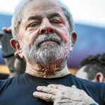 El ex presidente brasileño en un mitin en Sao Paulo en enero de 2018