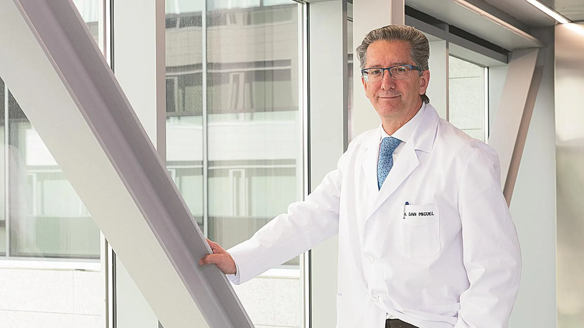 Jesús San Miguel, director médico Clínica de Navarra y especialista en Hematología y Hemoterapia