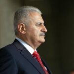 El primer ministro turco, Binali Yildirim, el pasado 28 de julio