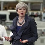 La primera ministra británica, Theresa May