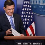 Michael Flynn en la Casa Blanca en Washington
