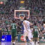 Así ha sido el espectacular triple de Rudy Fernández