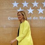 La presidenta de la Comunidad de Madrid, Cristina Cifuentes