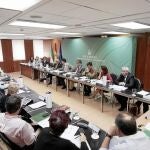 Valderas se reunió ayer con la Ejecutiva de la Federación Andaluza de Municipios y Provincias (FAMP)