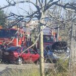 Accidente en el que han fallecido las dos personas en Estepona