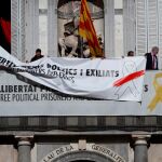 Quim Torra ha sustituido el lazo amarillo por otro blanco