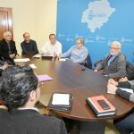 Reunión en el Consejo Comarcal del Bierzo para analizar la situación de la generación de energía térmica en la comarca