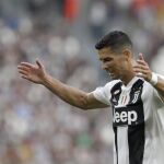 Cristiano Ronaldo tras perder una oportunidad de gol/Foto. Ap¡
