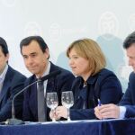 Betoret, Martínez Maíllo, Bonig y Císcar el día en que se constituyó una gestora para Valencia ciudad