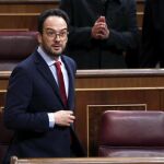 El portavoz parlamentario del PSOE, Antonio Hernando
