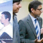 Oriol Junqueras en el pueblo del que es alcalde con el líder islámico de Molins de Rei y Khalid Shabaz, alias «Chuhan», junto a Artur Mas