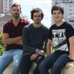 Enrique Garde, César Moreno y David Collado, forman el equipo de mmmelon.